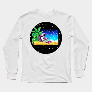 CUTE ASTRONAUT ART Long Sleeve T-Shirt